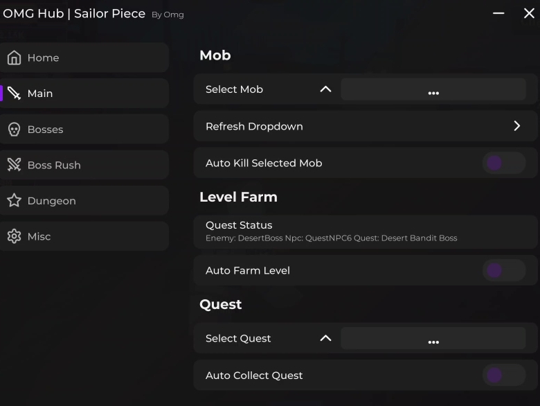 SCRIPT SAILOR PIECE -OMG HUB