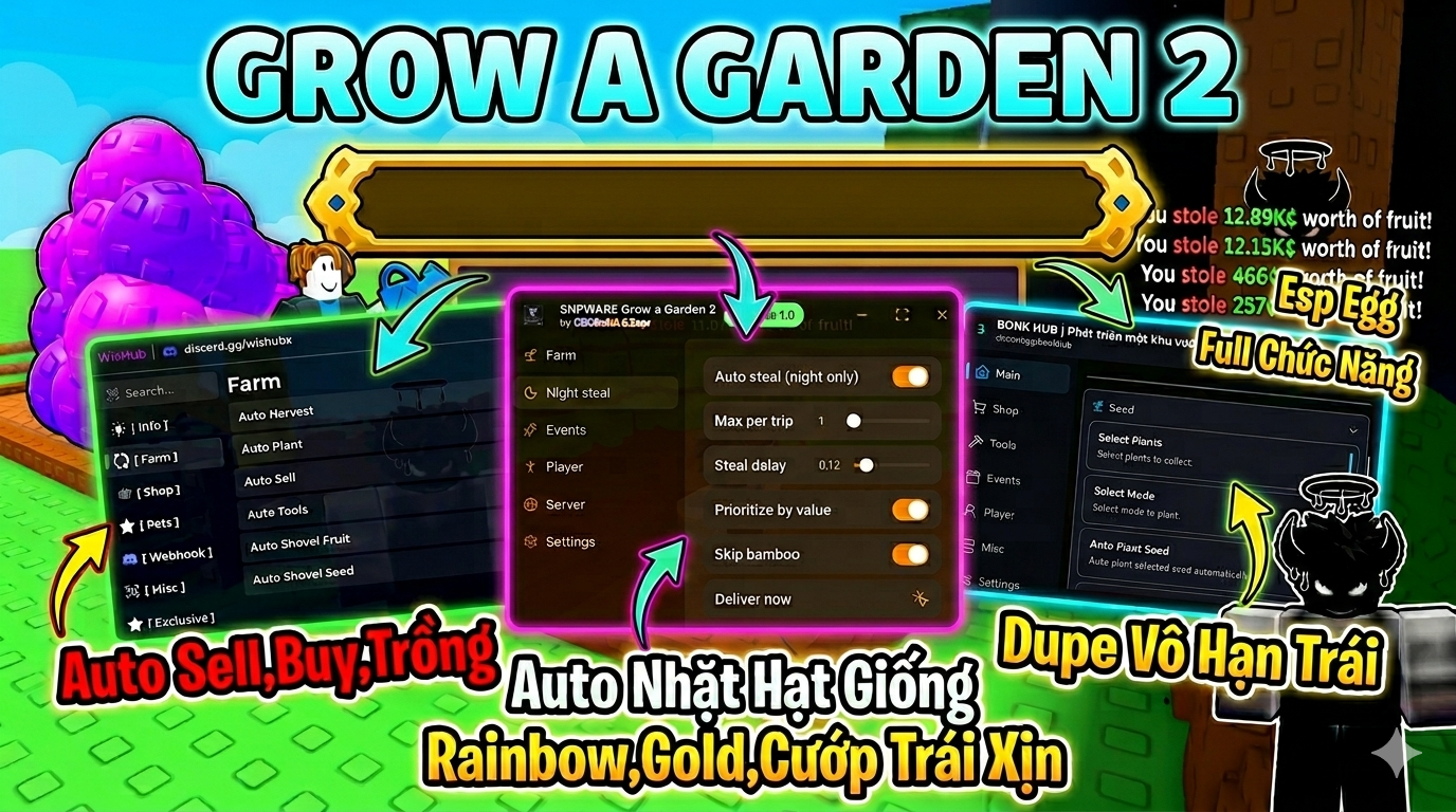 SCRIPT GROW A GARDEN 2