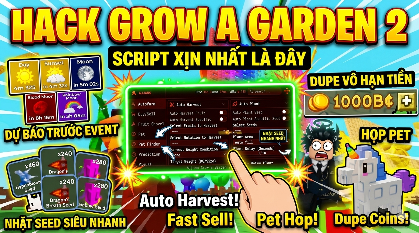 SCRIPT GROW A GARDEN