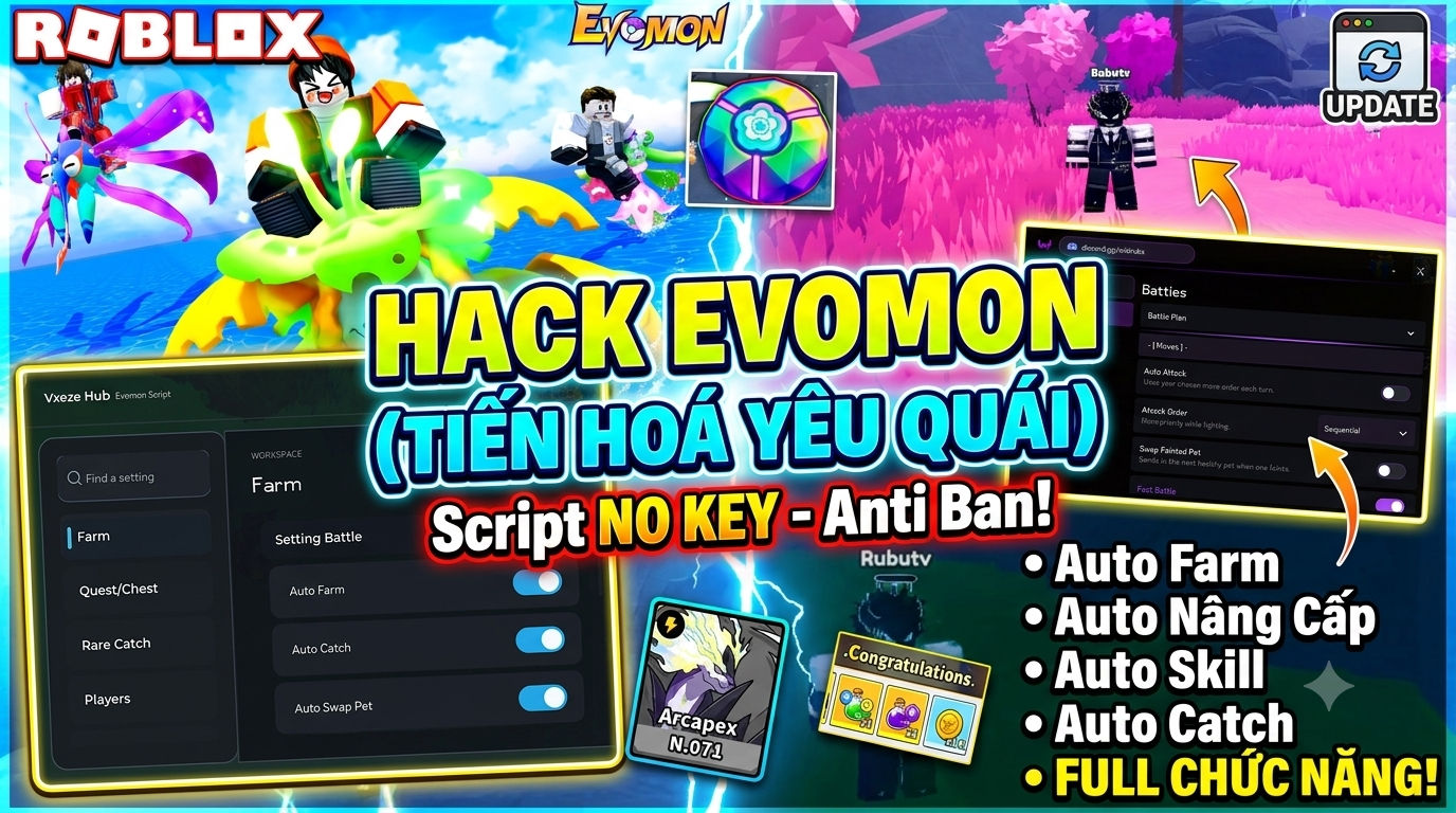 SCRIPT EVOMON