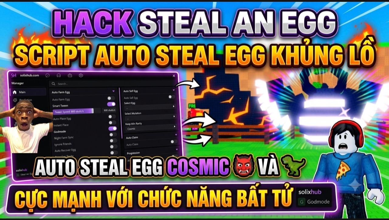 SCRIPT STEAL AN EGG