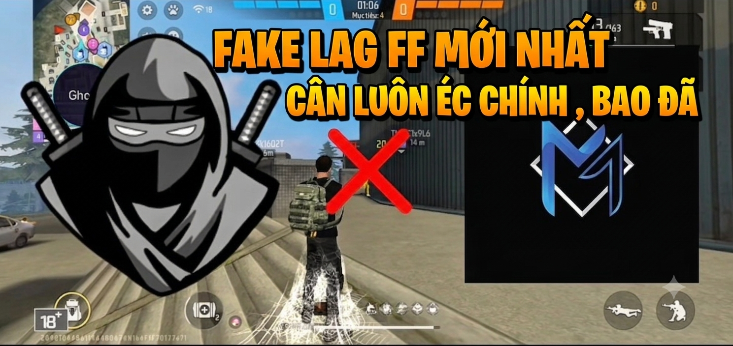 HACK FF FAKE LAG-TELE SIÊU BÁ