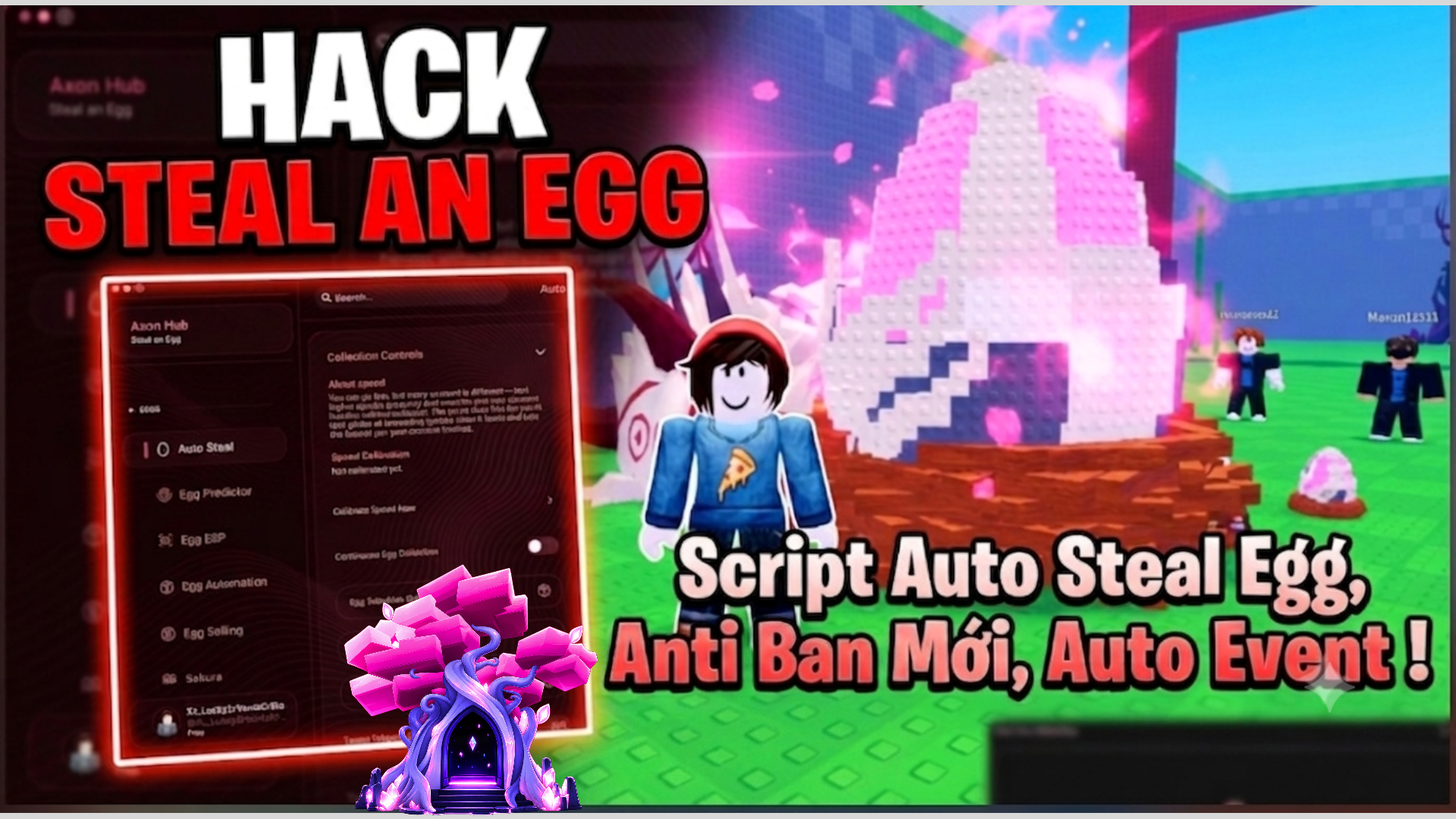 SCRIPT STEAL AN EGG